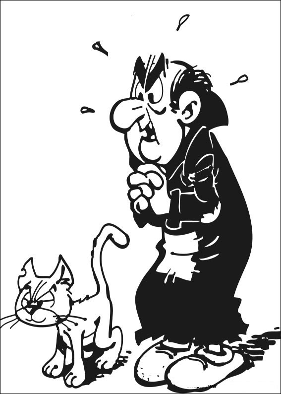 Gargamel kolorowanki